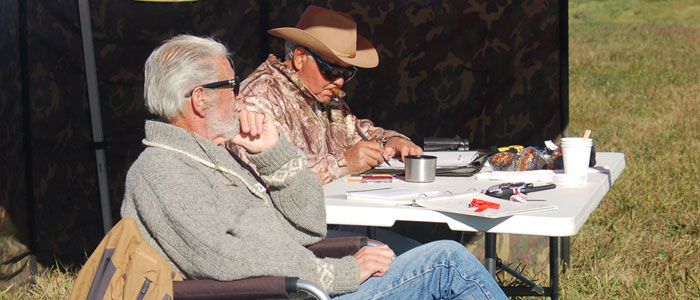 Judges watching and thinking